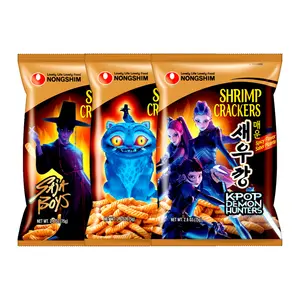 Snack Tôm Cay, Shrimp Crackers, Spicy Flavor, 2.54 oz (75g) - NONGSHIM
